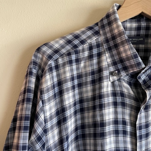 Peter Millar Collection Plaid Button Up - Picture 3 of 6